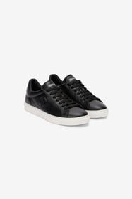 RC Black Sneaker With Embossed Monogram RC BLACK SOS00K-PZC15