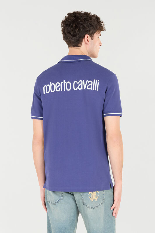 RC Polo With RC Monogram And Logo Dark blue POT64B-KB001