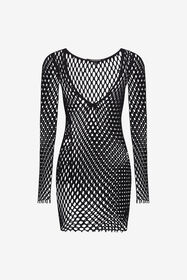 ${brand} Knit swimsuit cover-up ${colorDescription} ${masterID}