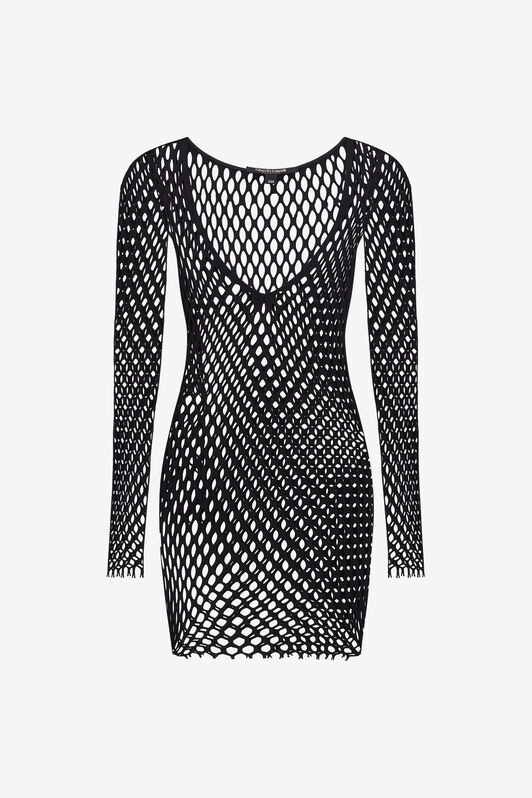 RC Copricostume corto in maglia Nero SYW056-MA001