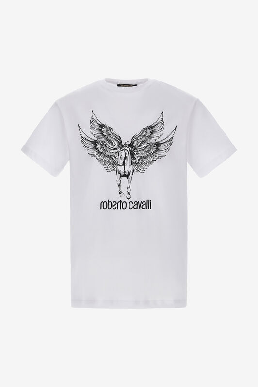 RC T-shirt with Horse logo and print Weiß NOT60I-JD060