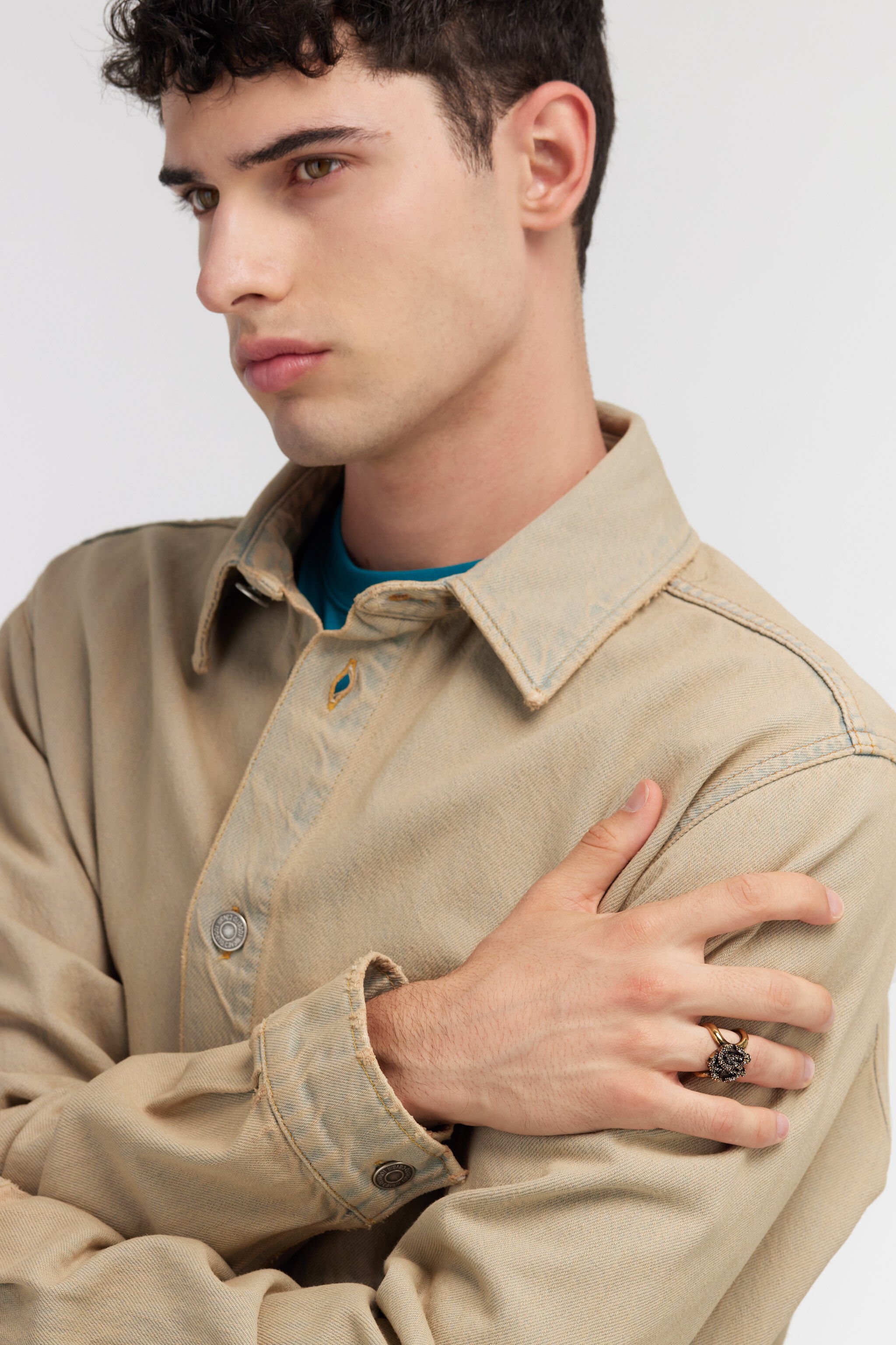 RC Ring with Monogram RC Gold SKG021-AM066