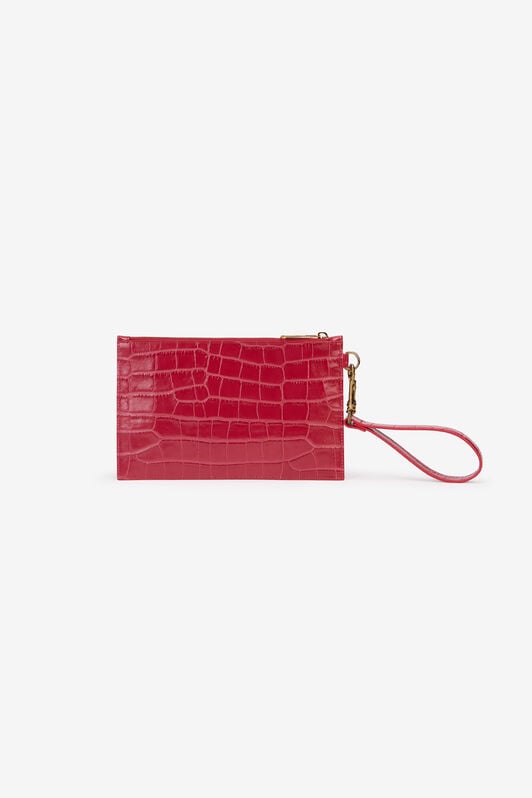 RC Pochette rose ancien effet crocodile RC Pochette rose ancien effet crocodile ANTIQUE ROSE VKA105-PZ975
