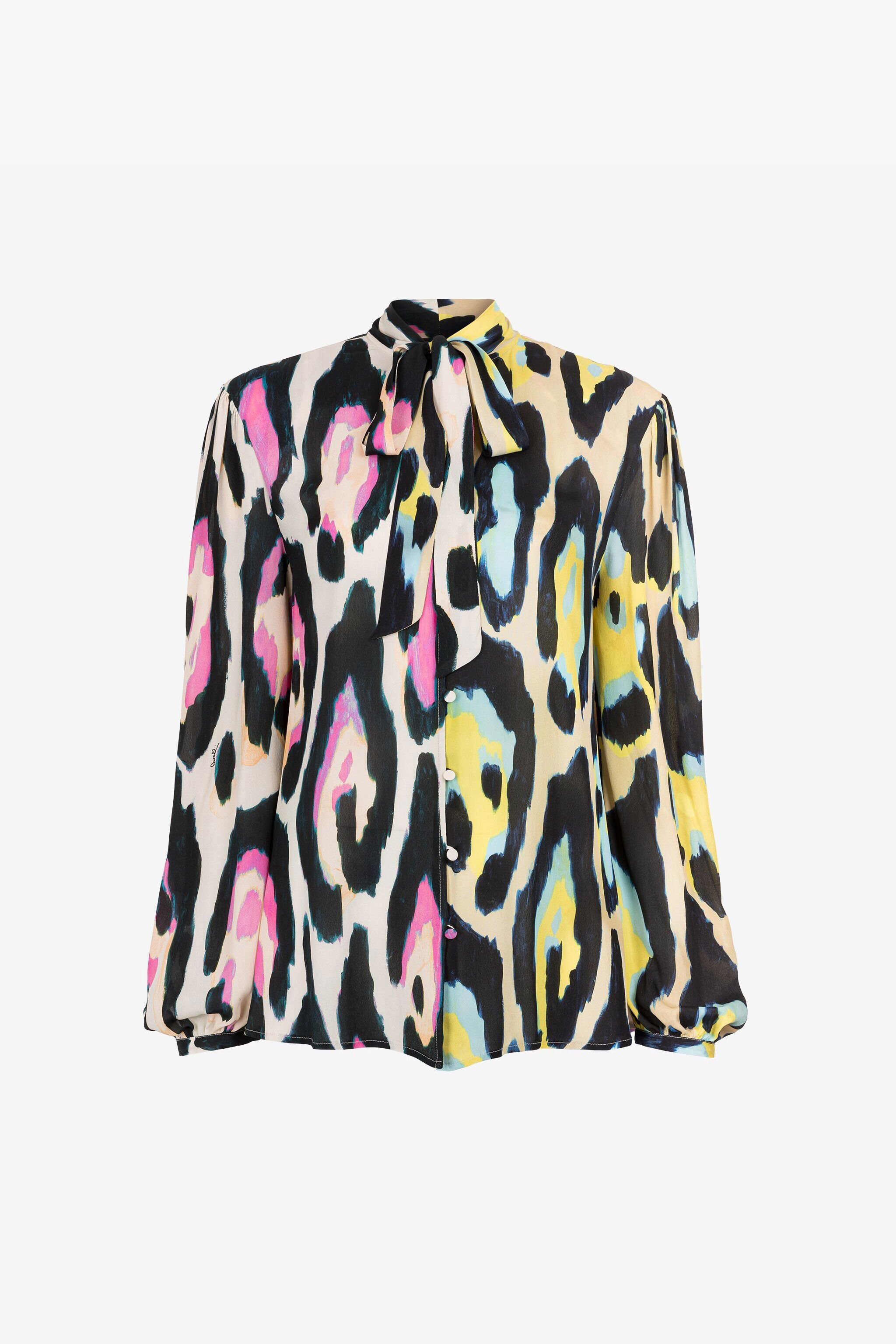 RC Jaguar-Print Top ROSA QKT720-FVF54