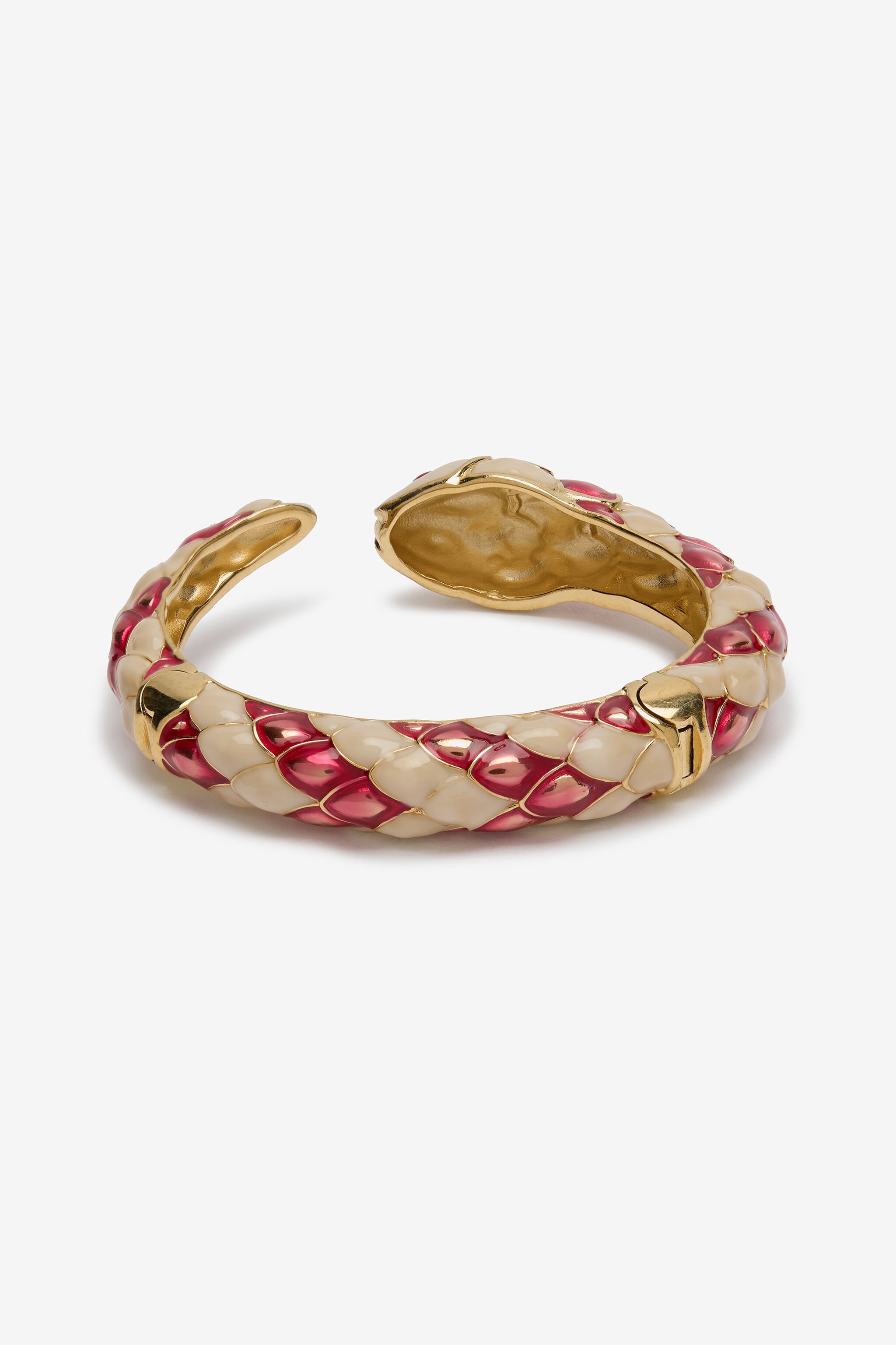 RC Snake Bangle BEIGE/CHERRY/ORO UKG021-AM021