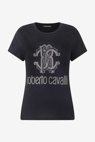 ${brand} Camiseta Con Monograma RC Y Logotipo Con Tachuelas ${colorDescription} ${masterID}
