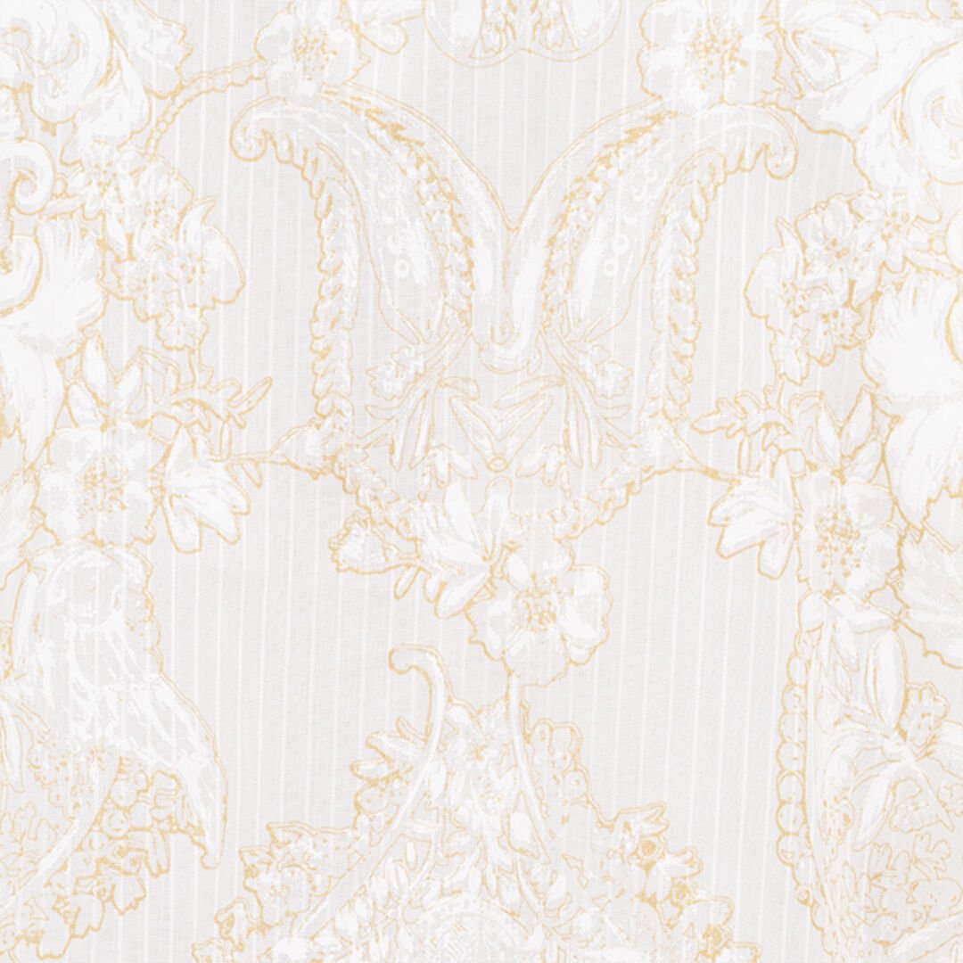 RC White Shirt with Ornamental Motif WHITE WRT722-2NR36