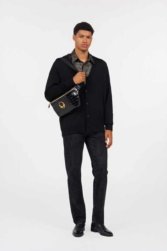 RC RC Motif Cardigan BLACK WRM908-MQ014