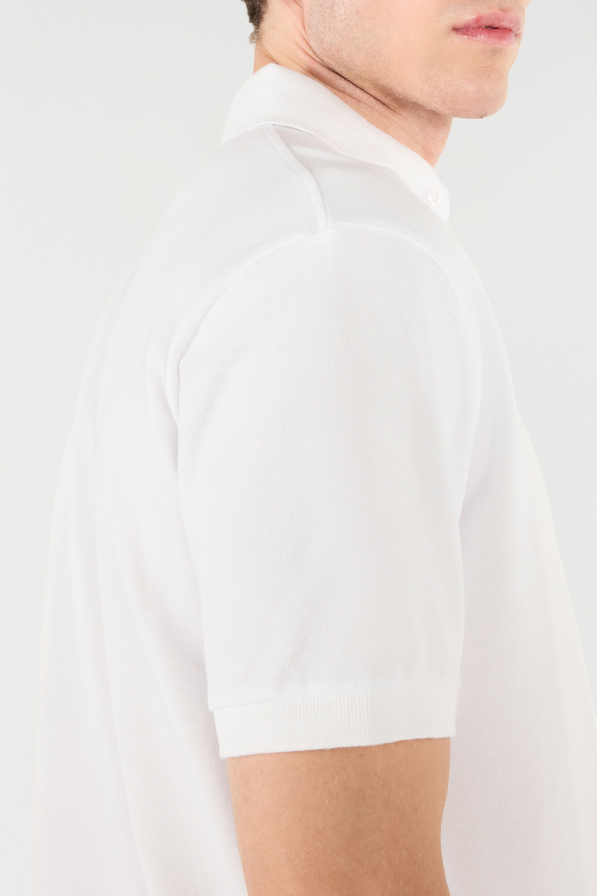 RC Polo With RC Monogram And Logo Embroidery White POT64A-KB001