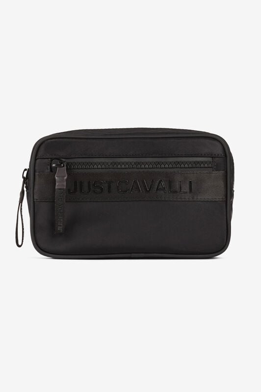 JC Just Cavalli Gürteltasche mit Logo-Applikation Schwarz Q62343-Q1246