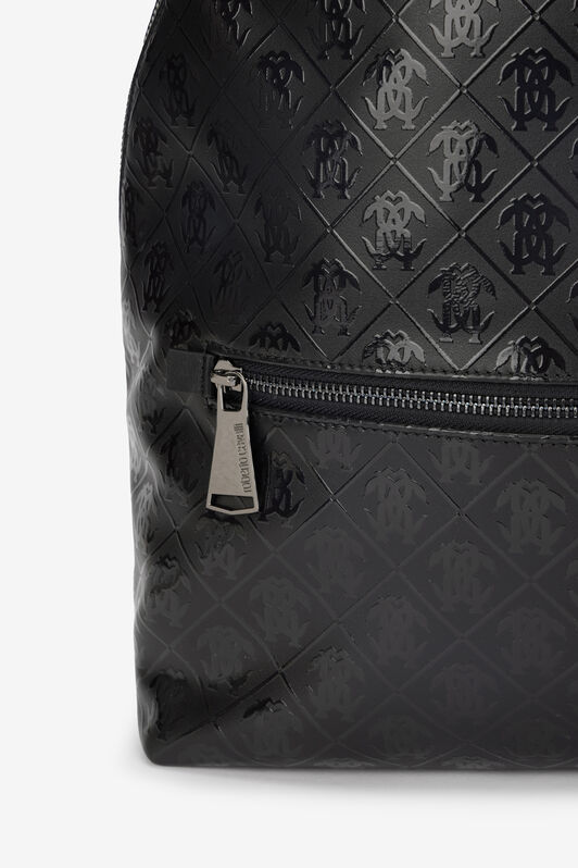 RC Backpack with All-Over Mirror Snake Monogram Black VRB010-PZS76
