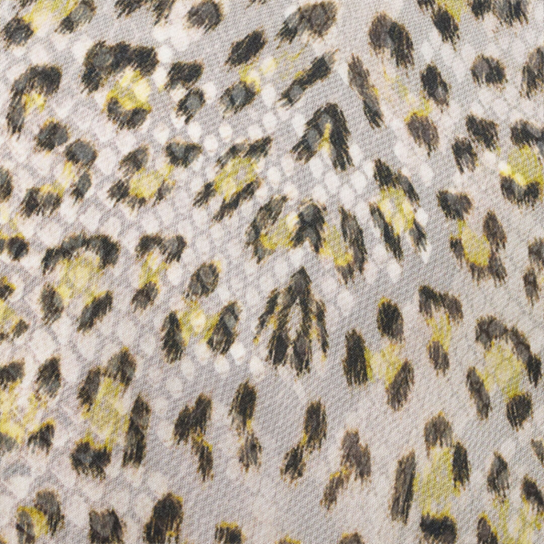 RC Pareo in Seta Stampa Baby Jaguar YELLOW/BLACK WQW010-HNR30