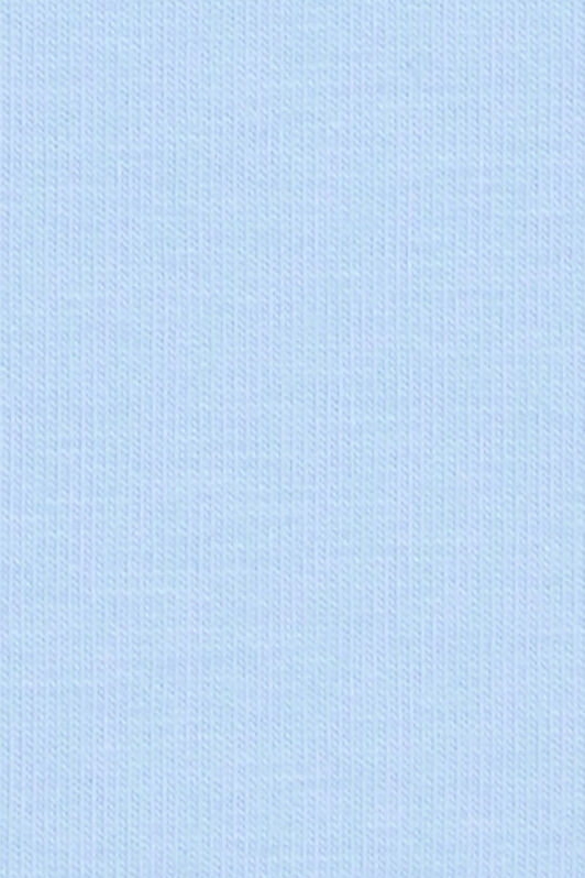 JU T-Shirt Avec Monogramme RC Et Signature Bleu clair UJT62N-JD001