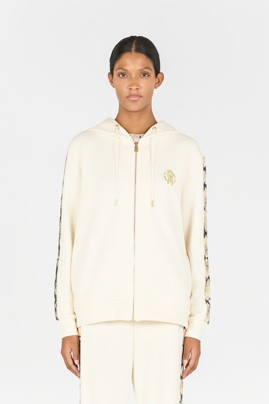 RC Zip-up hoodie Ivory OOT69A-CF054