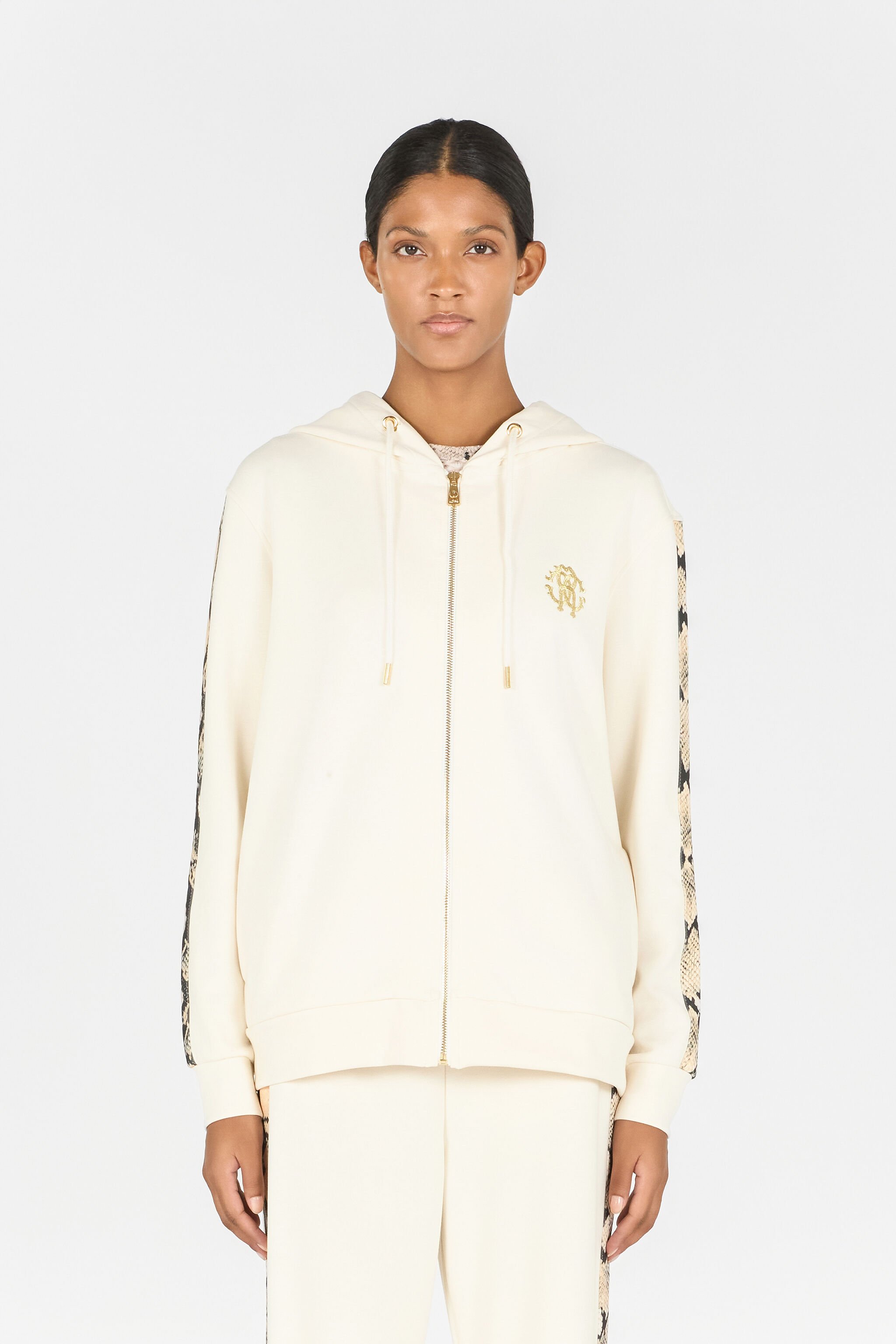 RC Zip-up hoodie Ivory OOT69A-CF054