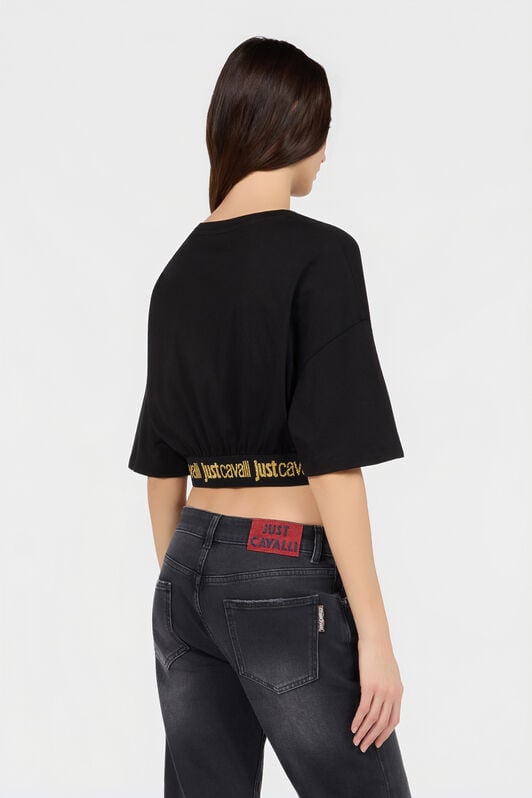JC Black T-Shirt BLACK/GOLD Q61439-Q0342