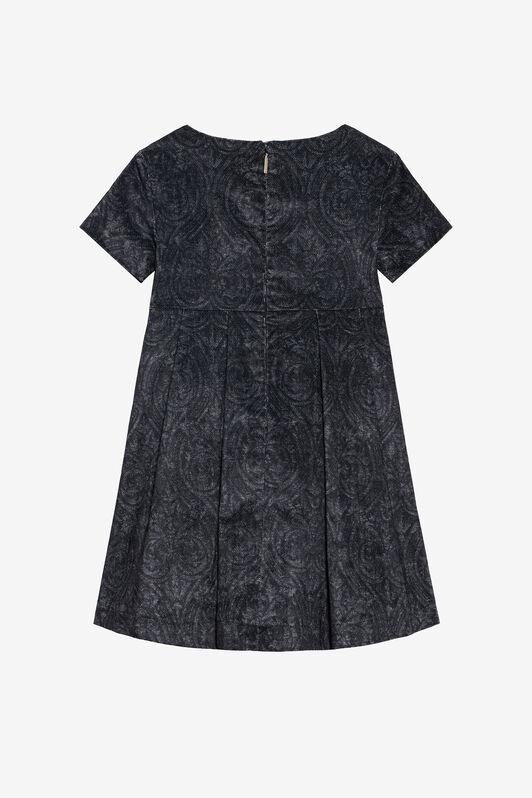 JU Abito Nero Con Stampa Floreale JU Abito Nero Con Stampa Floreale BLACK VJT10F-3RP29