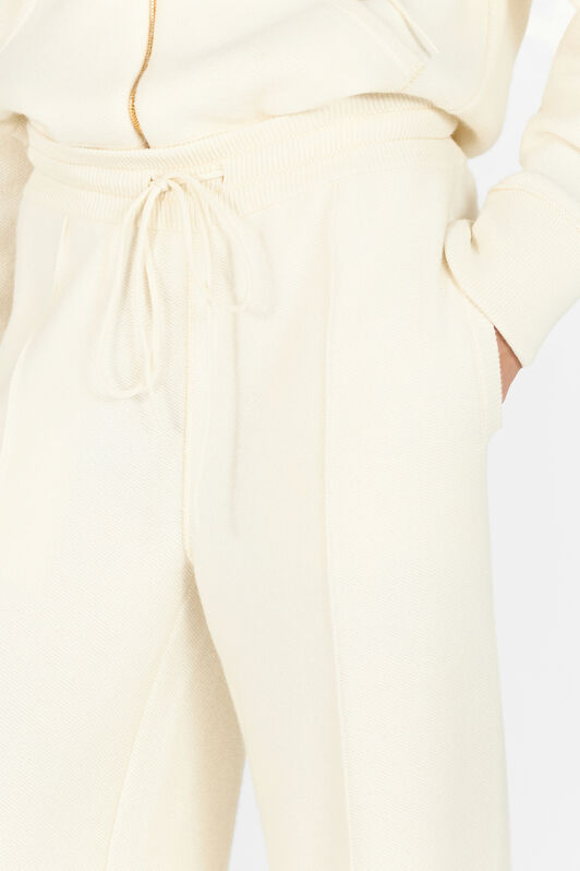 RC Drawstring trousers Ivory TKM200-MA133