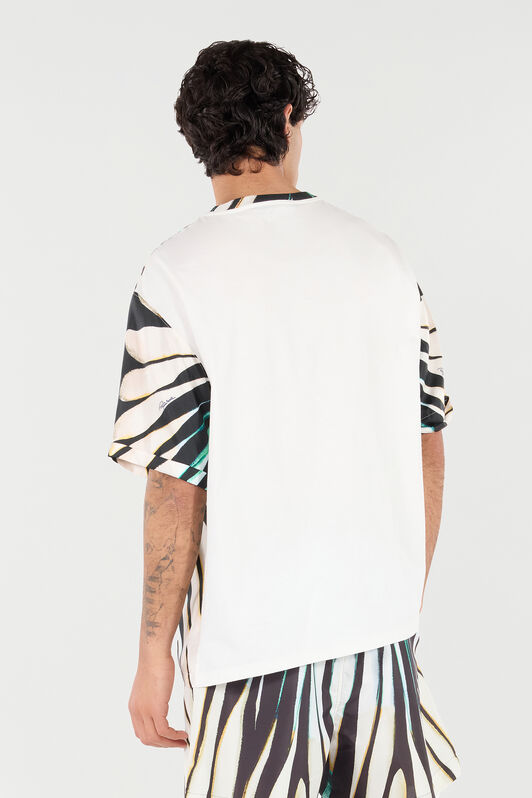 RC Silk-Blend T-Shirt with Ray of Sea Print RC Silk-Blend T-Shirt with Ray of Sea Print Light blue TRT62A-4QM76
