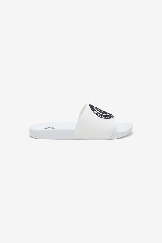JC White Slide Sandals 003+899 SFS076-SF327