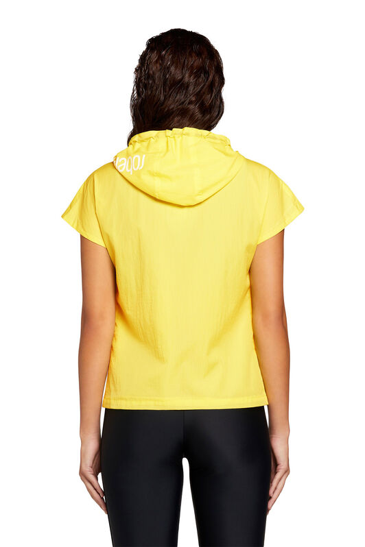 UG Giacca a vento sportiva con logo BLAZING YELLOW MYY07J-1K004