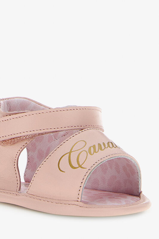 JU RC Logo Sandals Rosa RJS01A-ZCJ01