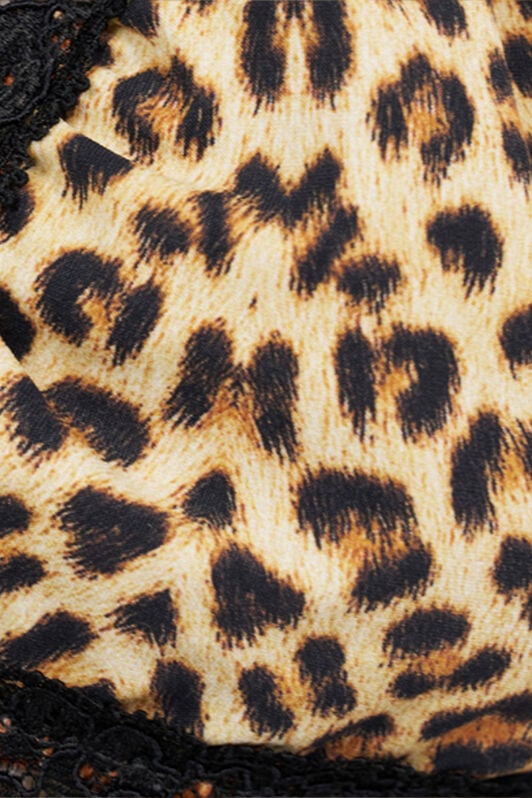 RC Badeanzug mit Baby-Jaguar-Print BROWN WQW014-HVR31