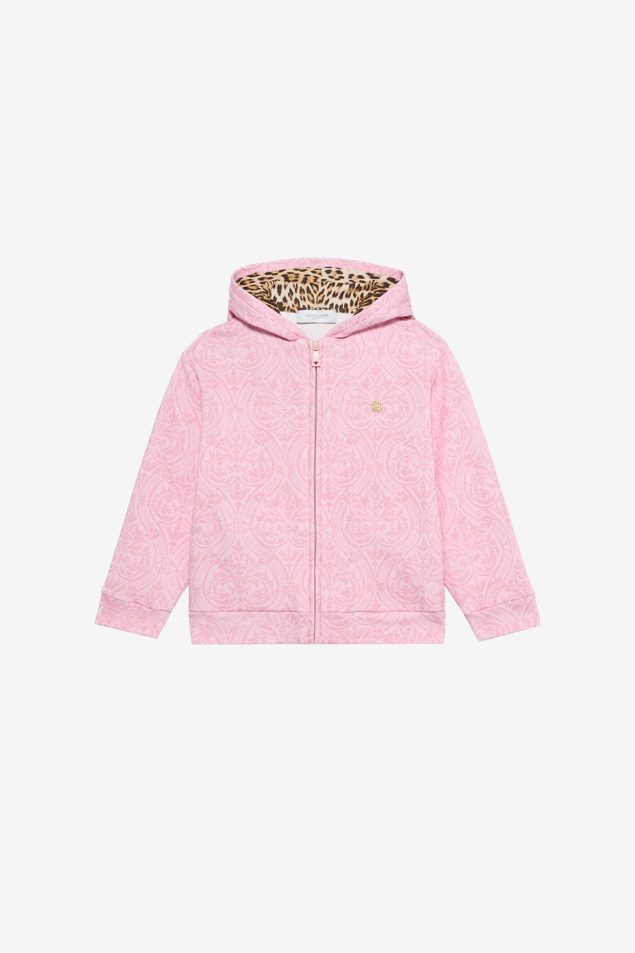 JU Felpa Rosa Baby Con Stampa Floreale BABY ROSE VJT69F-5OP28