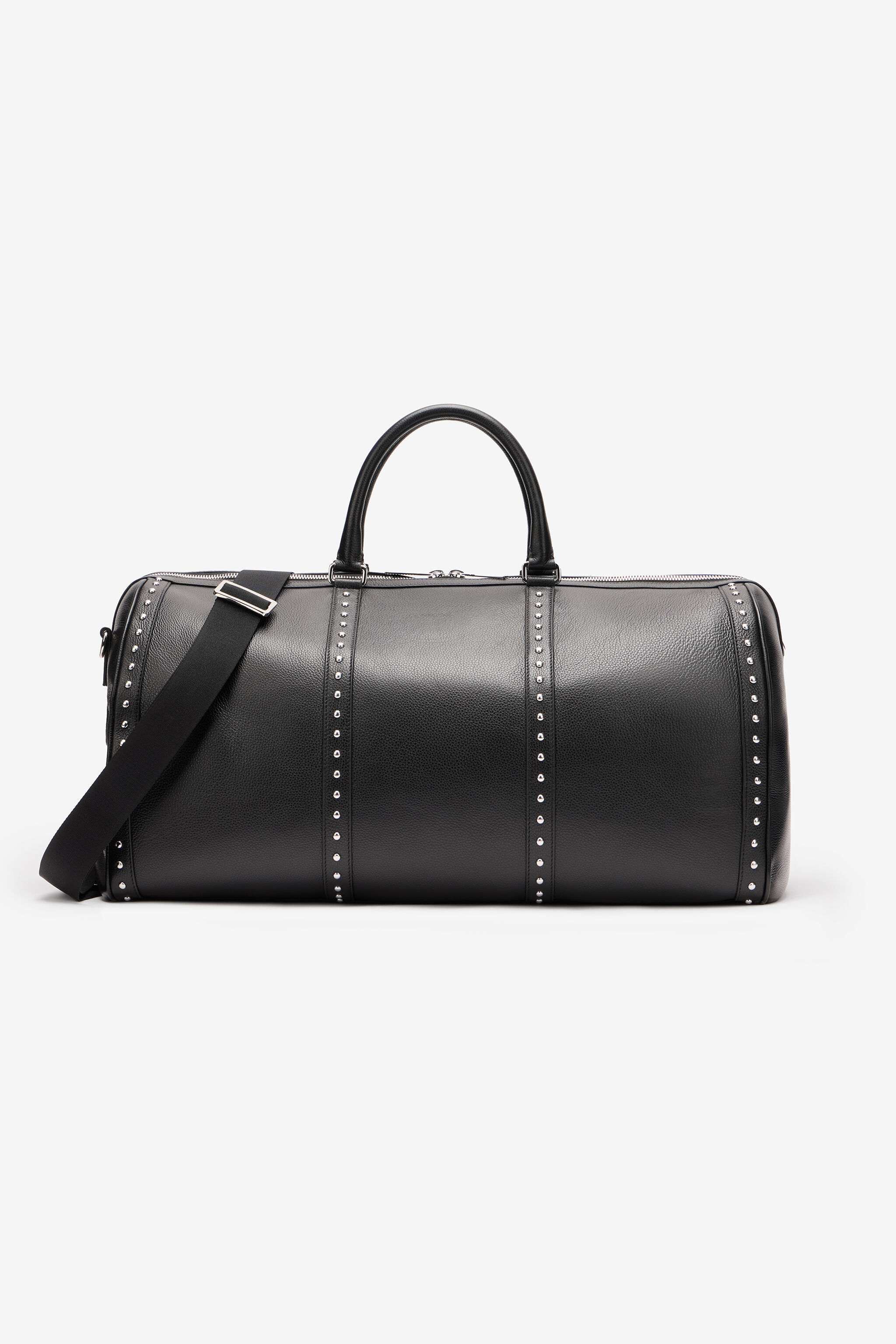 RC Travel Bag in Tumbled Leather Black VRB009-PZB05