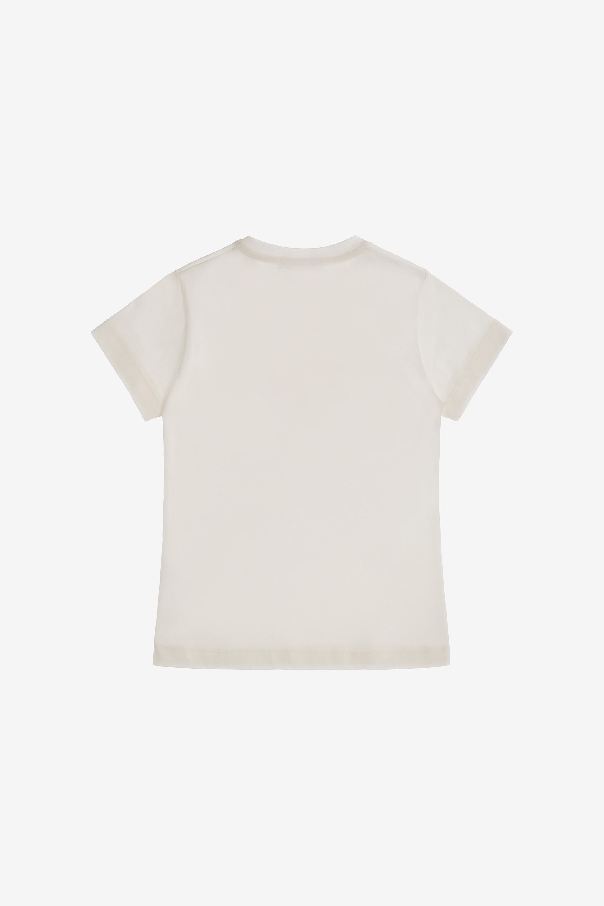 JU T-shirt with Logo and print White SJT627-JD001