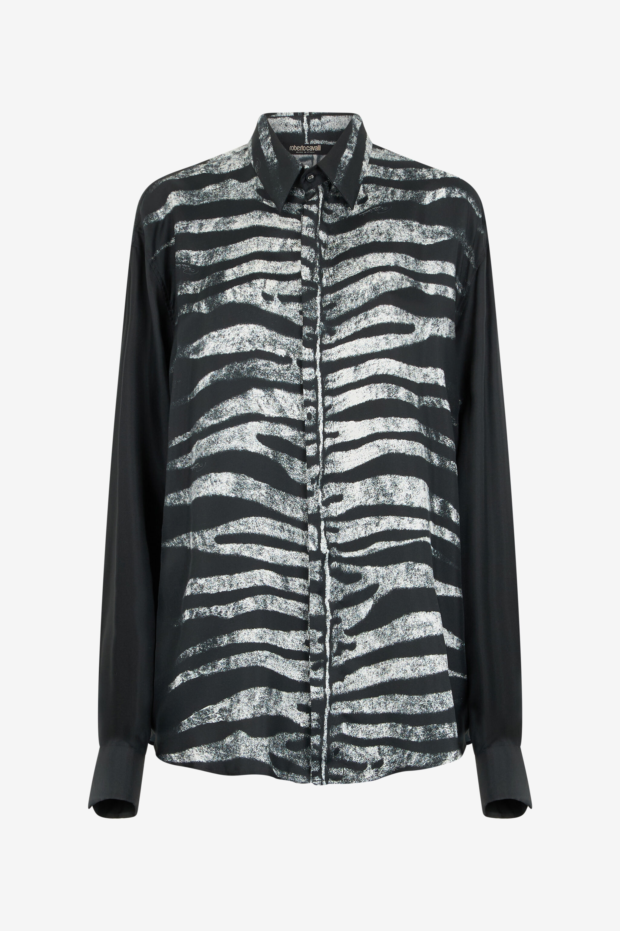 RC Zebra-Print Shirt Black/White URT714-4QN50