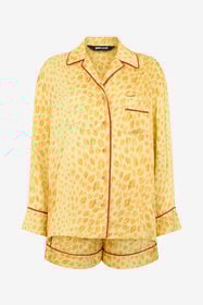 JC The Jaguar Kiss Print Shirt POP CORN WFT256-WF654