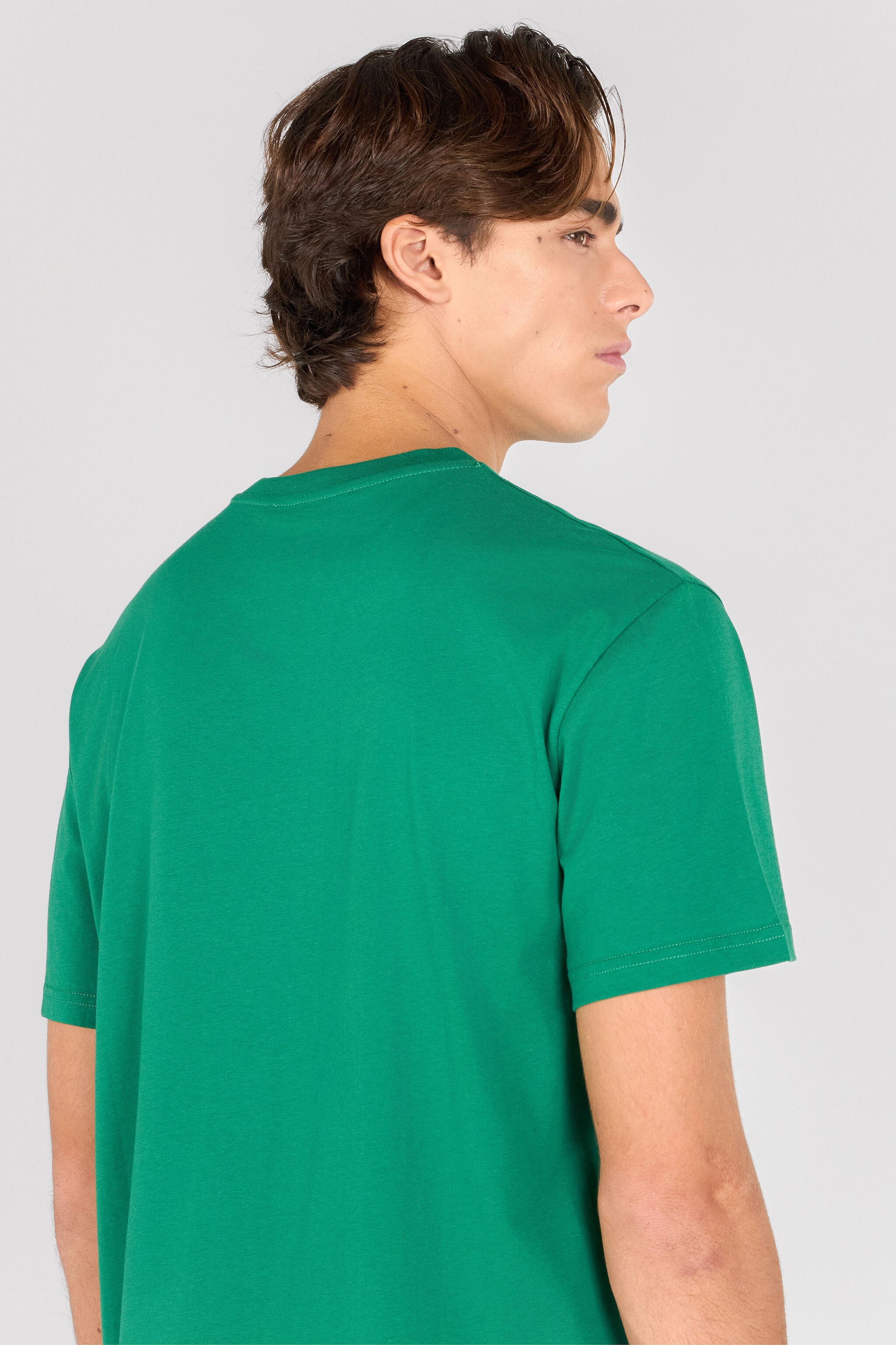 RC T-shirt with lettering MILITARY GREEN OOT60I-JD060
