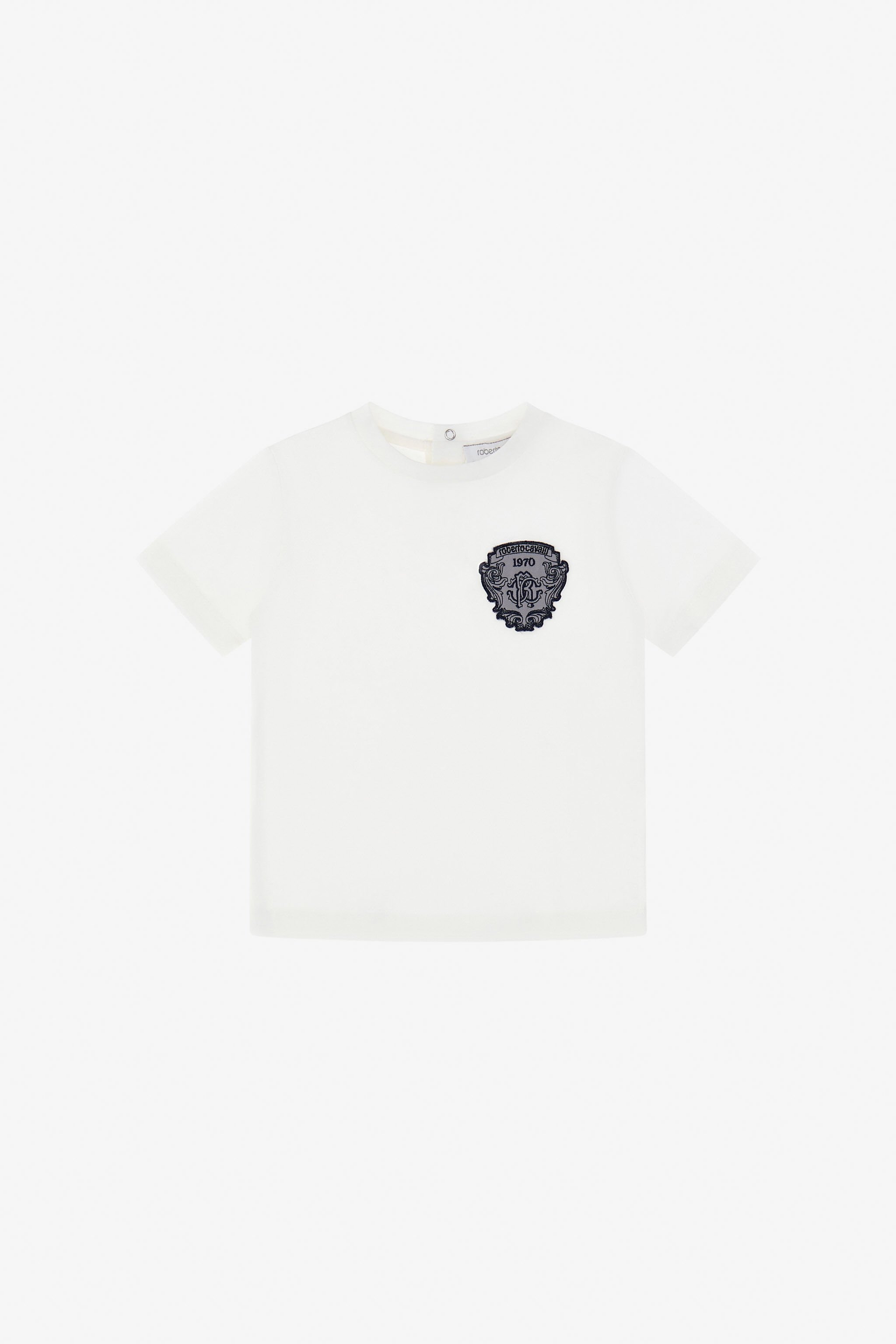 JU Printed T-shirt White TJT631-JD001