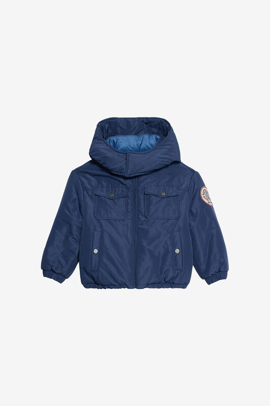JU Blue Jacket with RC Monogram Patch NAVY VJT42B-SB005