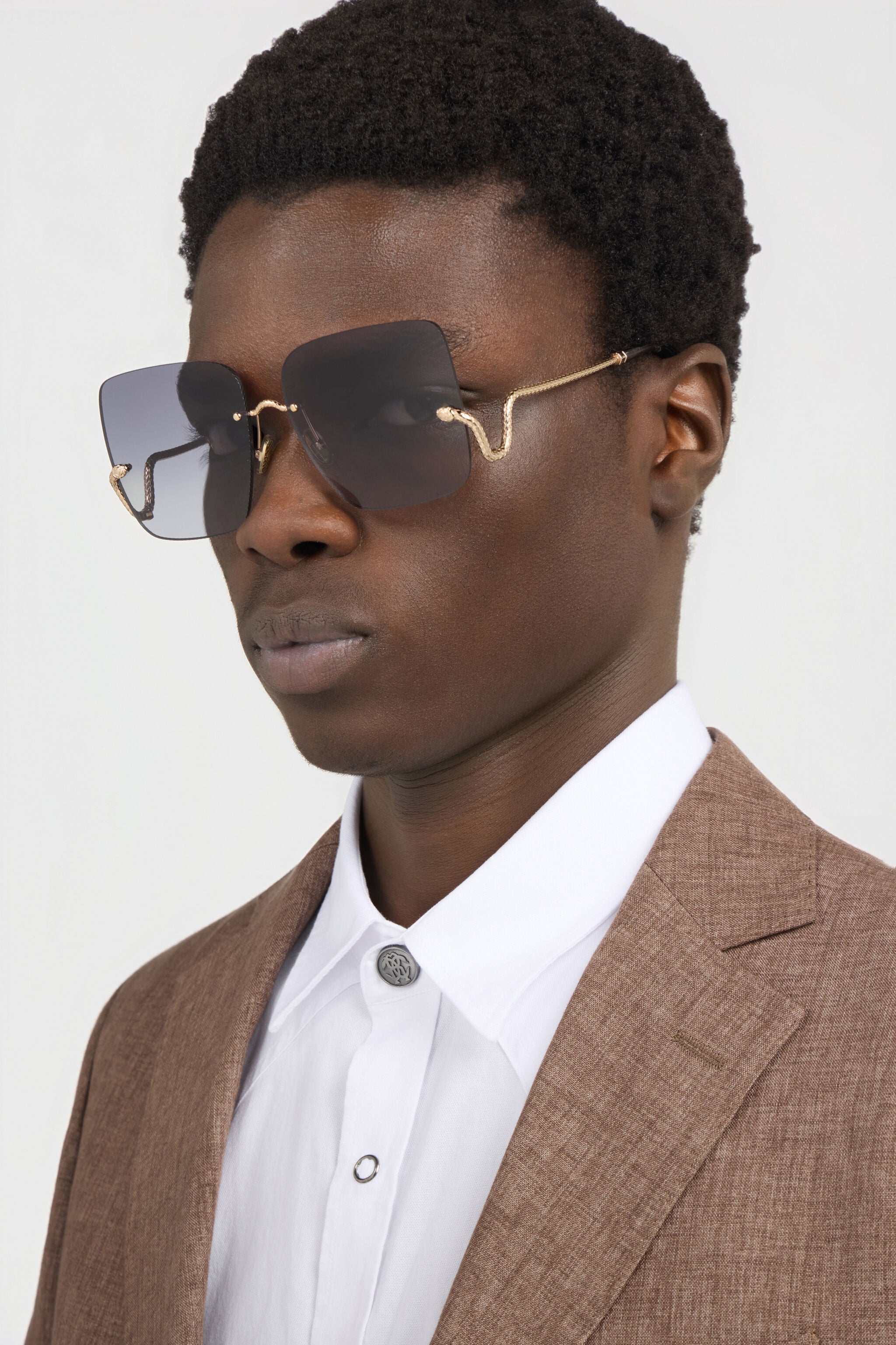 Sunglasses Roberto Cavalli - Snake Collection in Black for Women