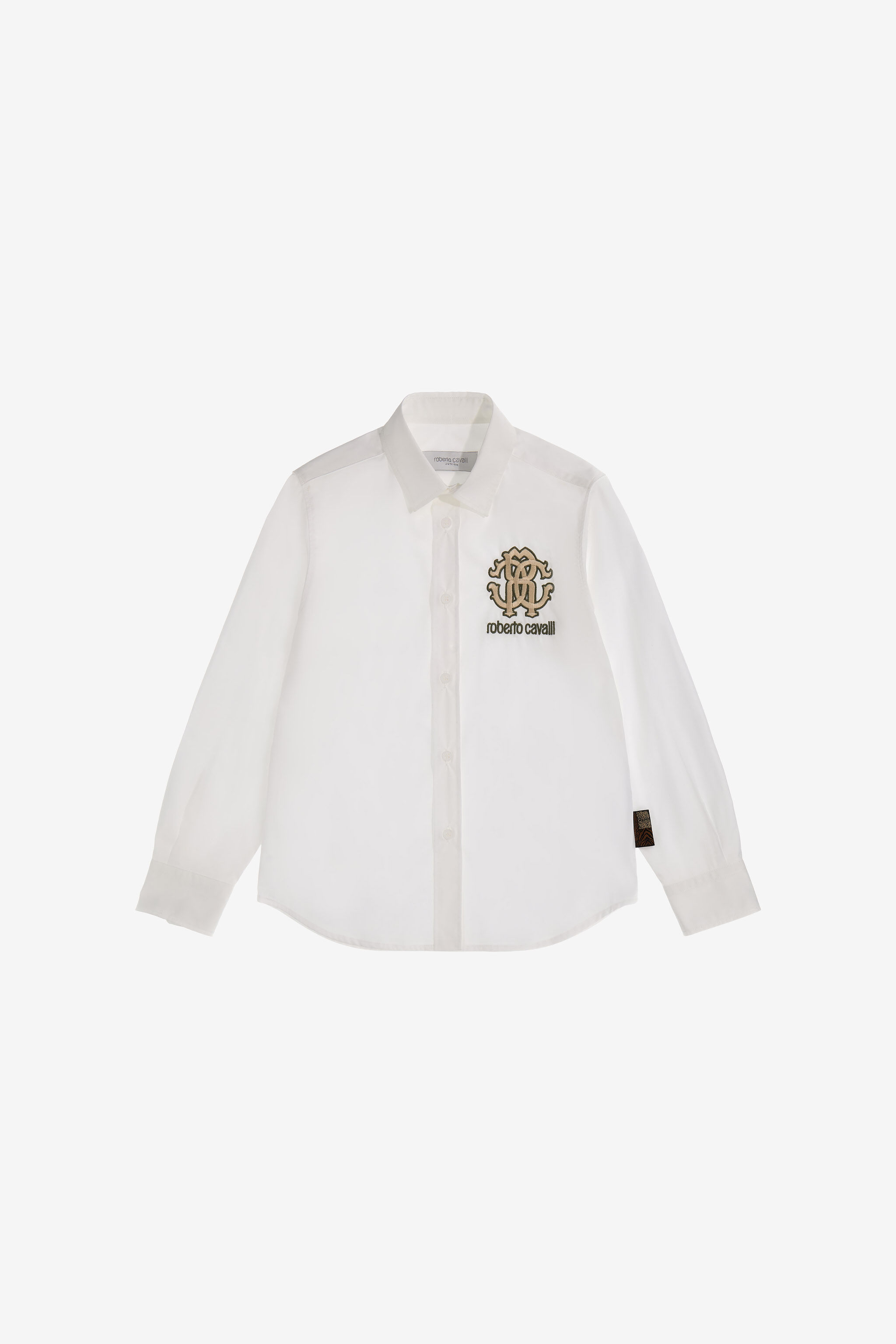 JU Camicia con Logo Bianco SJT704-CH004