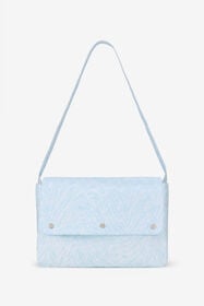 JU Sac  Monogram Mommy Breeze  BABY BLUE WJB003-1ER11