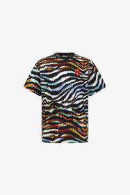 JC Just Cavalli T-shirt Hellblau/Schwarz SFT232-SF143