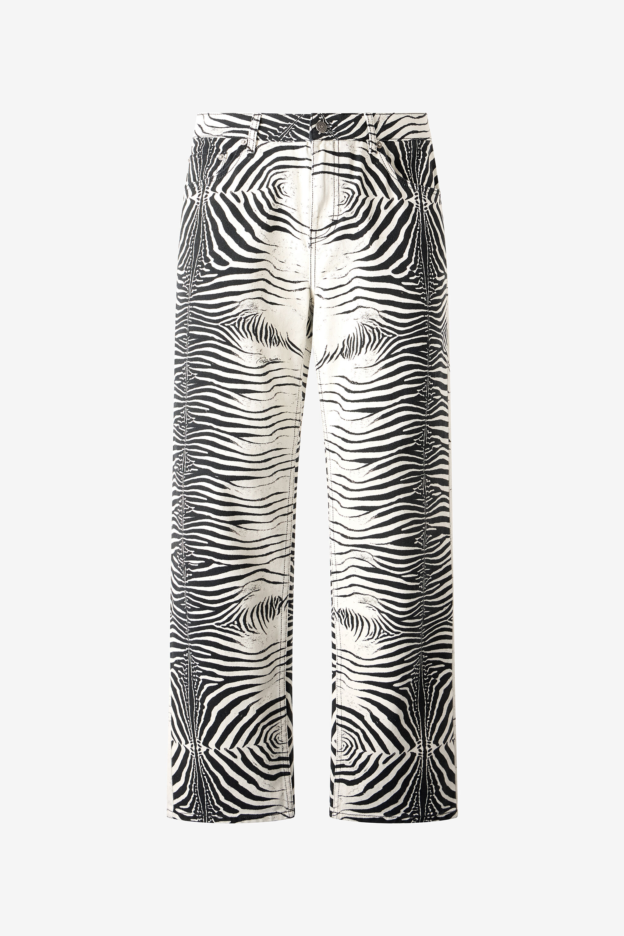 RC Pantalon À Imprimé White Tigresse Noir/Blanc URJ202-4NN49