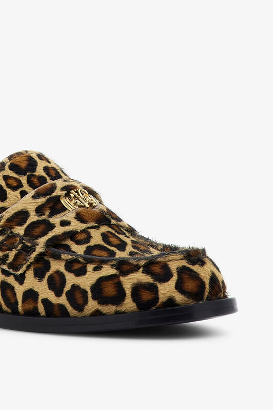 RC Jaguar Print Mocassins Marron TKS028-PZA92