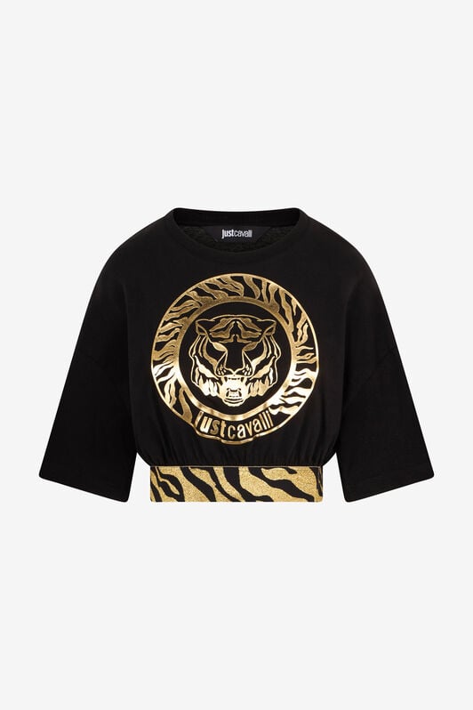 JC Black T-Shirt BLACK/GOLD Q61439-Q0342