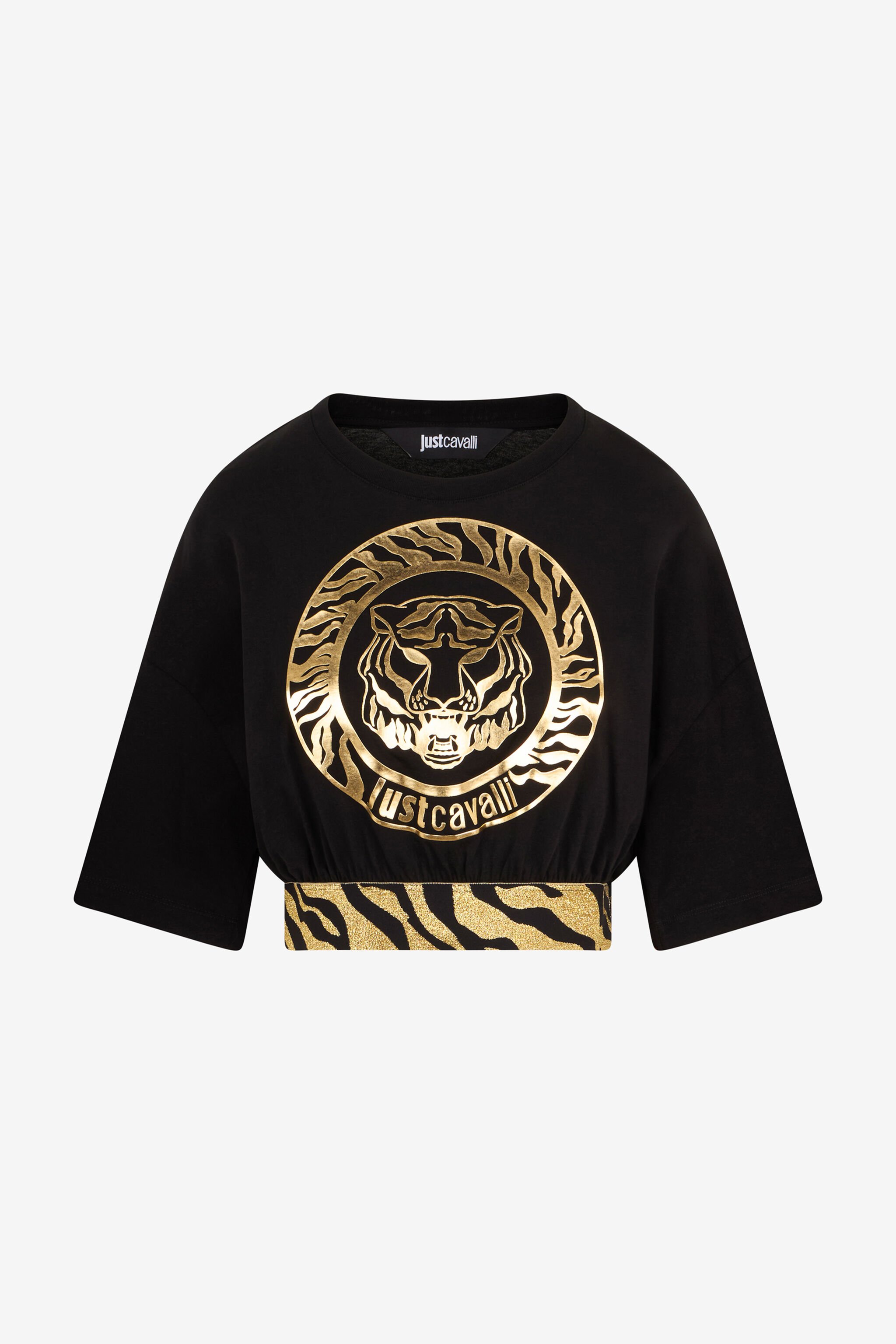 JC Black T-Shirt BLACK/GOLD Q61439-Q0342