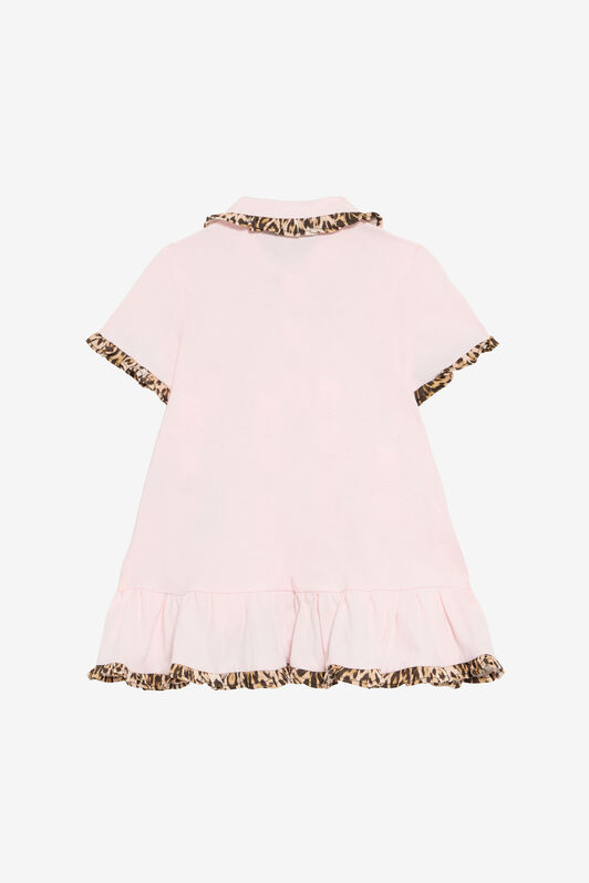 JU Abito Rosa Baby Con Inserti Jaguar Skin JU Abito Rosa Baby Con Inserti Jaguar Skin BABY ROSE VJT108-JD001