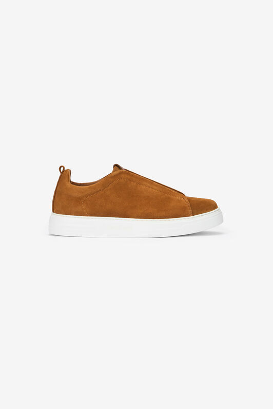 RC Man Leather Sneaker TABACCO POS00C-PZ001