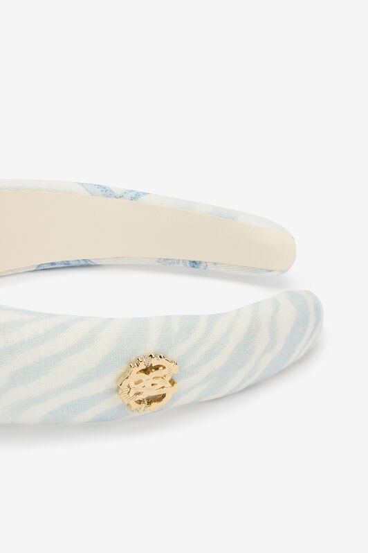 JU Animalier Bubble Kids Print Headband MILKY WHITE/BLUE UJI00C-JFO39