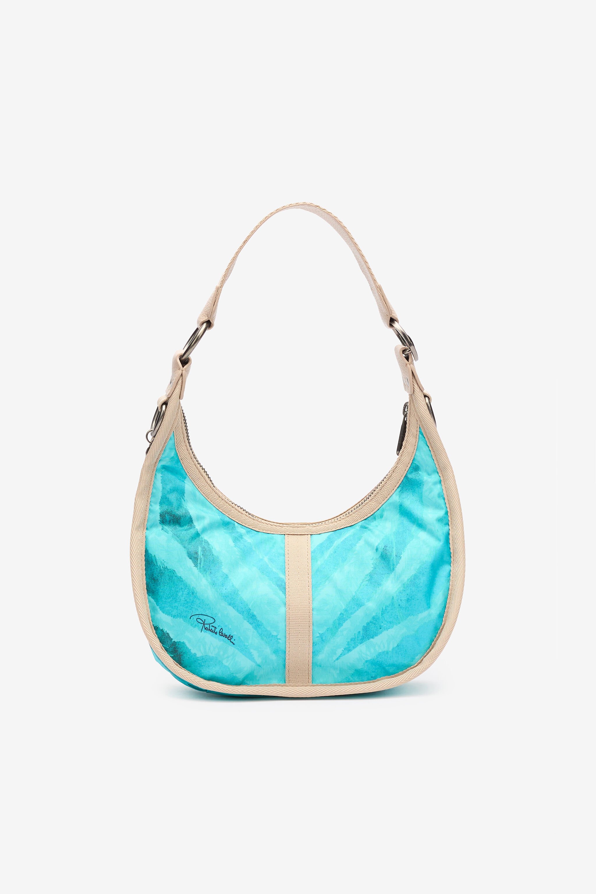 RC Bolso Bologna Pequeño Con Estampado Azul claro ULL007-IL019
