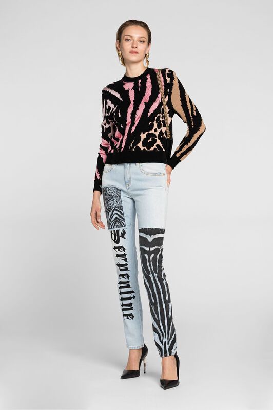 RC Freedom And Queen of Sicily-Jacquard Sweater RC Freedom And Queen of Sicily-Jacquard Sweater MULTICOLOR OKM607-MI014