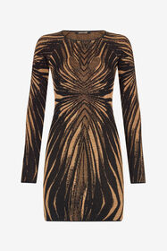 ${brand} Mini-Robe À Imprimé Ray Of Gold ${colorDescription} ${masterID}