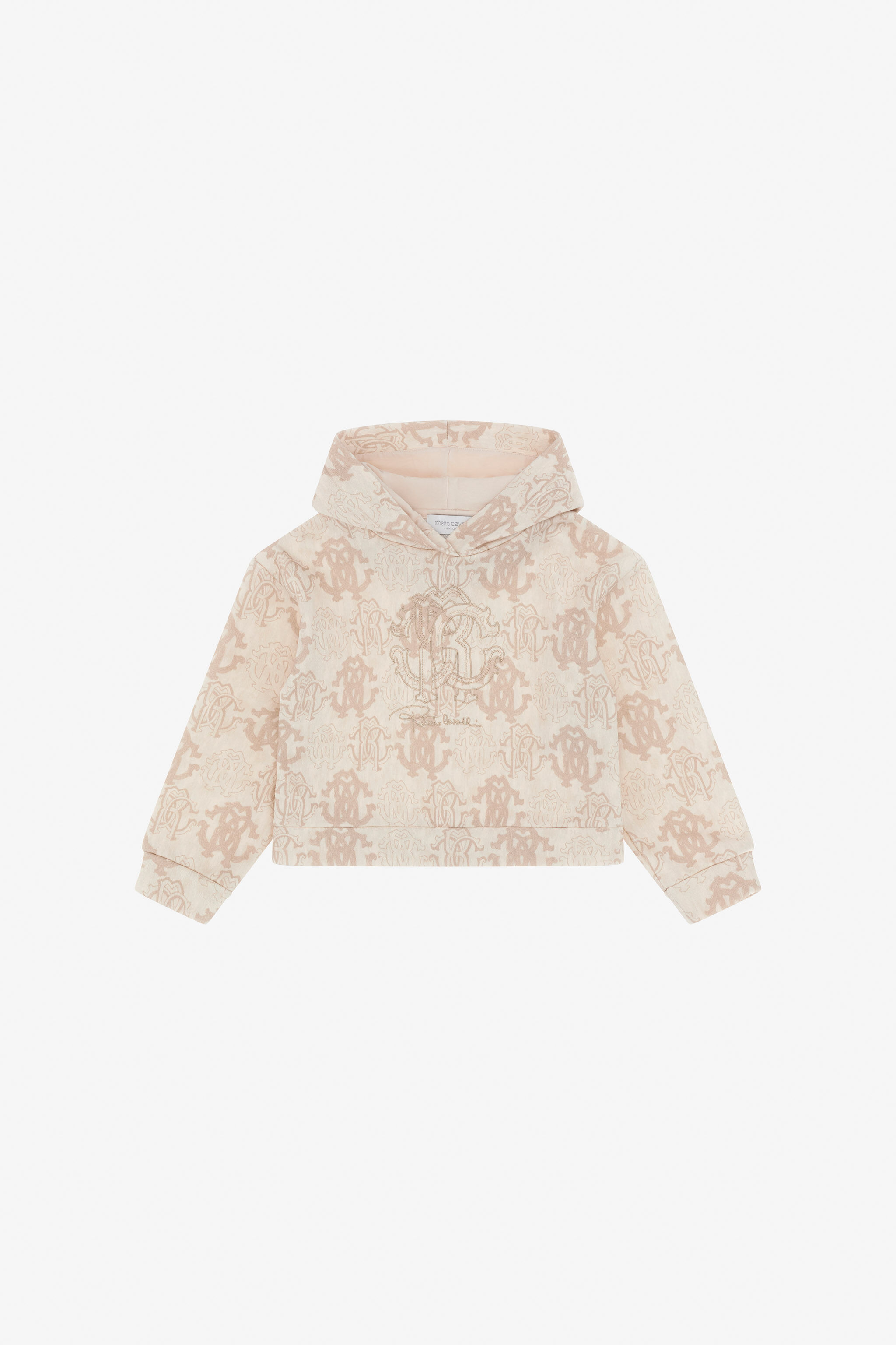 JU Sweatshirt With All-Over RC Monogram Light brown TJT68A-5OM07